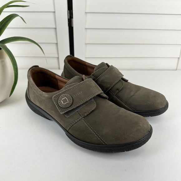 Hotter Comfort Concept Brown Sugar Loafers Monk Strap Shoes Womens Size US 9.5 - Picture 2 of 11